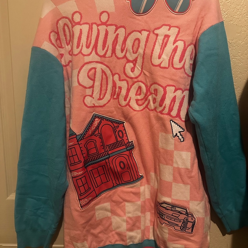 Barbie Living the Dream Graphic Cardigan